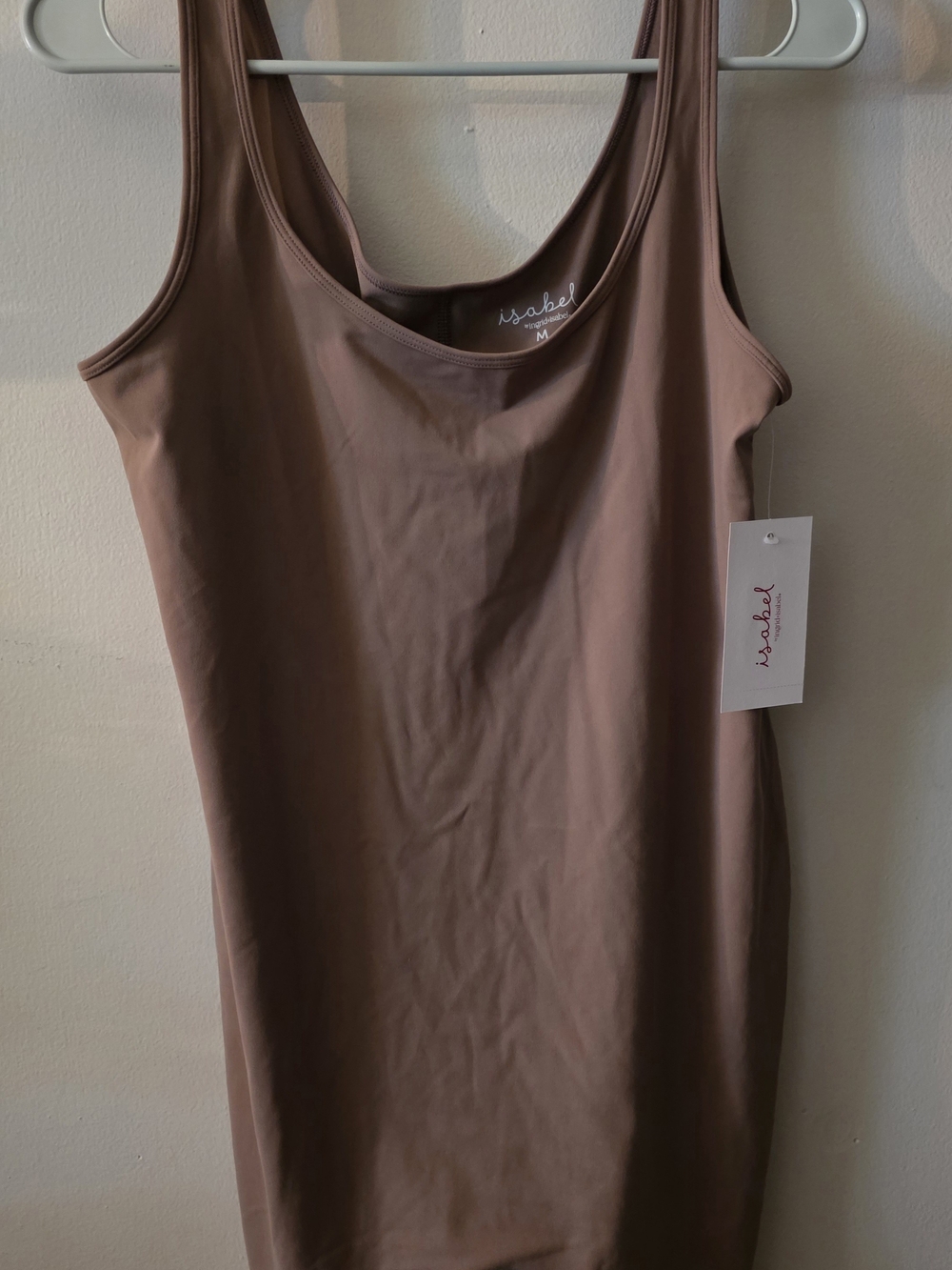 Isabel Scoop Neck Unitard in Chocolate Brown